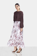 FLOWERED SKIRT -SIMON