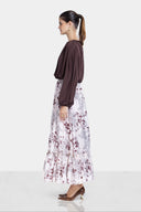 FLOWERED SKIRT -SIMON