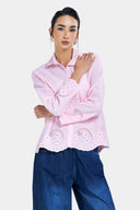 COASTAL BLOOM SHIRT - PINK
