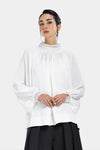 LOOSE GAIPELRE BLOUSE -OFF WHITE