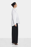 PURE LINEN SHIRT -OFF WHITE