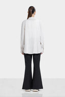 PLAIN LINEN SHIRT-BEIGE
