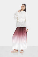 MAXI PLEATED SKIRT -SIMON