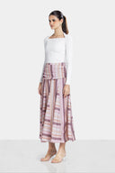ART STRIPE SKIRT -SIMON