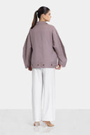 LINEN OVERSIZED JACKET
