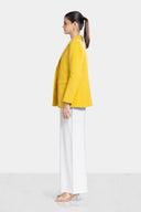 BRIGHT LINEN BLAZER -Yellow