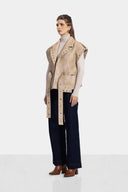 CROPPED EYE LETS VEST