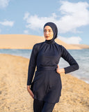 SWIMSHIRT PLAIN - BLUE BLACK