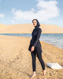 SWIMSHIRT PLAIN - BLUE BLACK