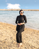 SWIMSHIRT PLAIN - BLACK